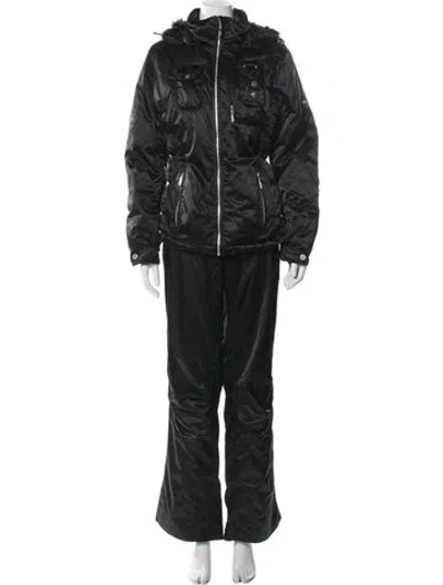 Pre-owned Obermeyer Pantsuit In Black