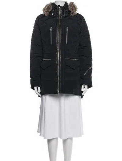 Pre-owned Obermeyer Parka In Blue