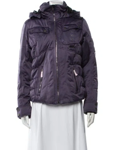 Pre-owned Obermeyer Parka In Purple