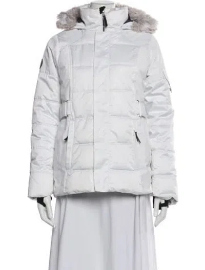 Pre-owned Obermeyer Parka In White