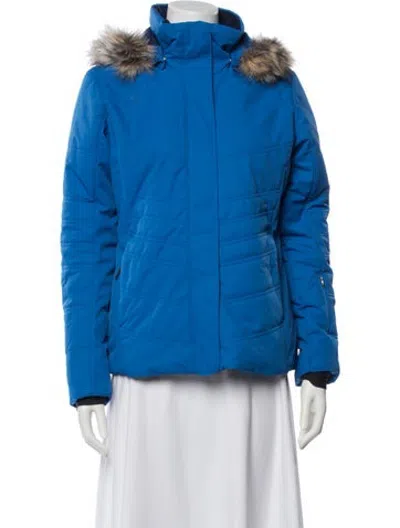 Pre-owned Obermeyer Performance Jacket In Blue