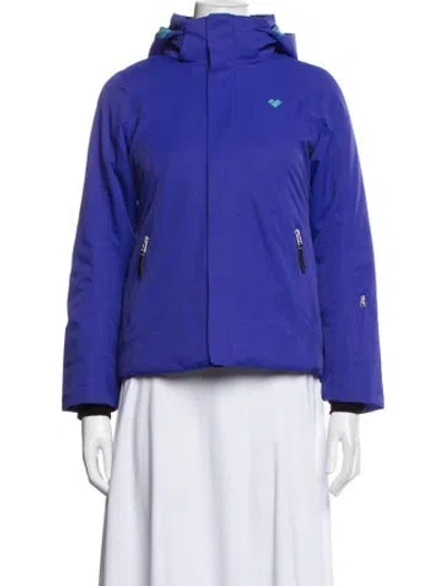 Pre-owned Obermeyer Performance Jacket In Purple