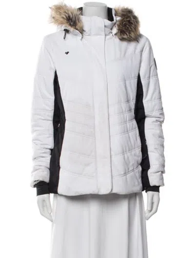Pre-owned Obermeyer Performance Jacket In White