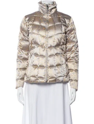 Pre-owned Obermeyer Printed Jacket In Neutral