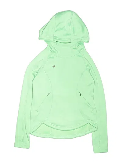 Pre-owned Obermeyer Kids' Pullover Hoodie In Green