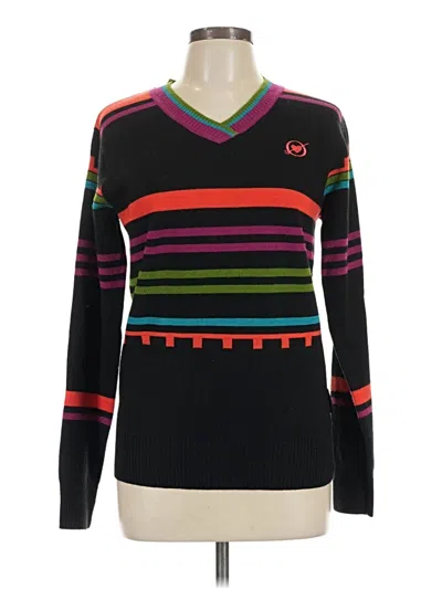 Pre-owned Obermeyer Pullover Sweater In Black