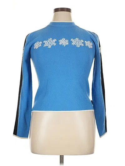 Pre-owned Obermeyer Pullover Sweater In Blue