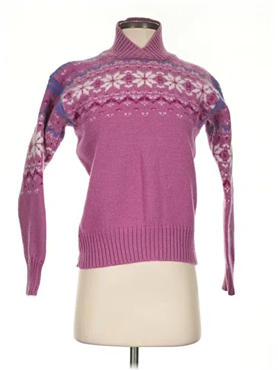 Pre-owned Obermeyer Pullover Sweater In Purple
