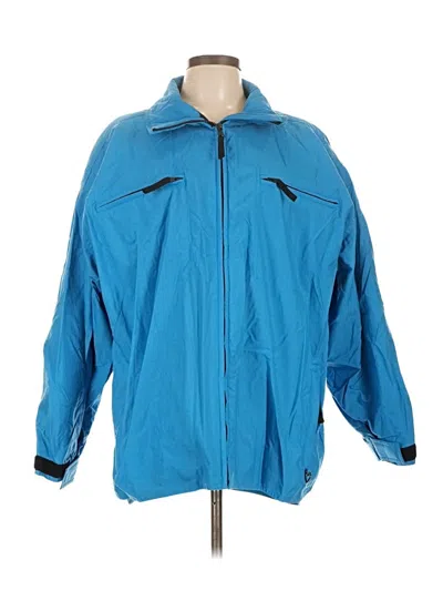Pre-owned Obermeyer Raincoat In Blue