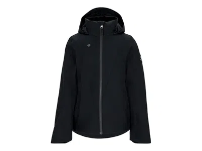 Obermeyer Rylee Jacket (little Kid/big Kid) Girl's Clothing Black : Md (4-5 Little Kid), Polyester