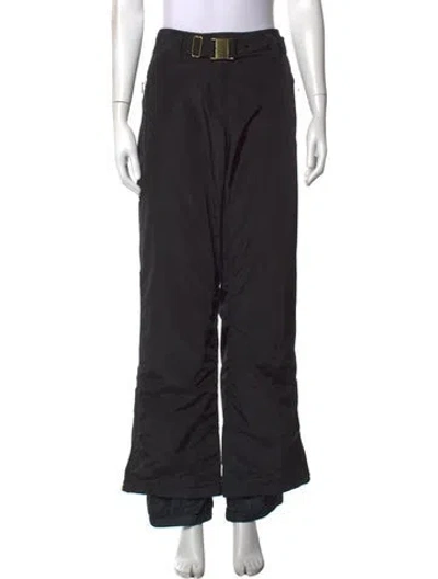 Pre-owned Obermeyer Ski Pants In Black
