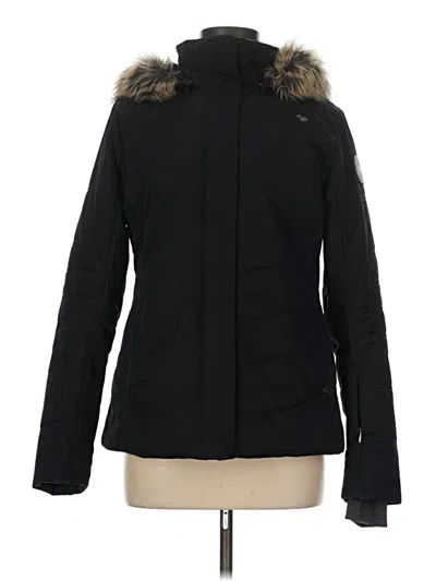 Pre-owned Obermeyer Snow Jacket In Black