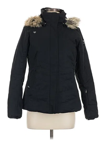 Pre-owned Obermeyer Snow Jacket In Black
