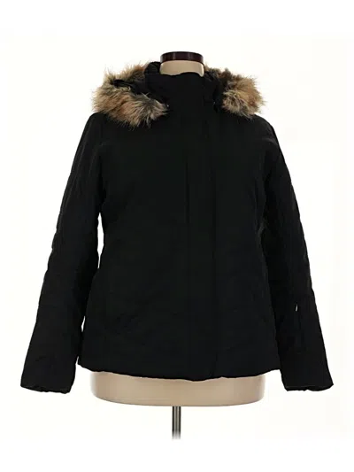 Pre-owned Obermeyer Snow Jacket In Black
