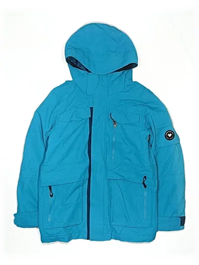 Pre-owned Obermeyer Kids' Snow Jacket In Blue