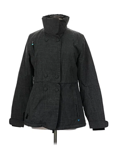 Pre-owned Obermeyer Snow Jacket In Gray