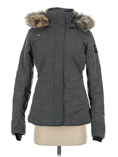 Pre-owned Obermeyer Snow Jacket In Gray