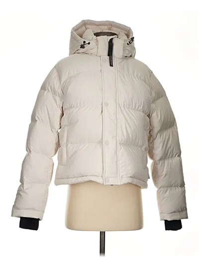 Pre-owned Obermeyer Snow Jacket In Ivory