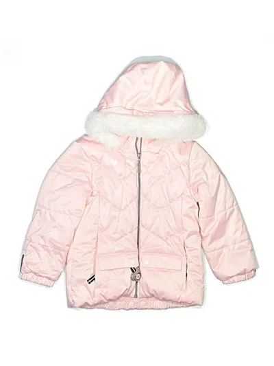 Pre-owned Obermeyer Kids' Snow Jacket In Pink