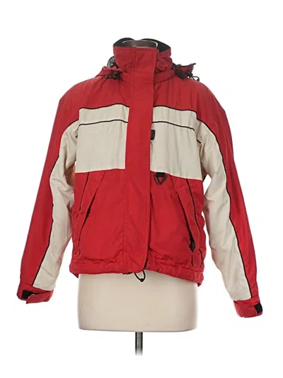 Pre-owned Obermeyer Snow Jacket In Red