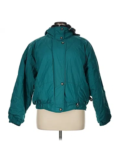 Pre-owned Obermeyer Snow Jacket In Teal
