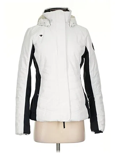 Pre-owned Obermeyer Snow Jacket In White