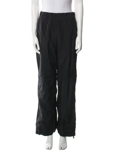 Pre-owned Obermeyer Straight Leg Pants In Black