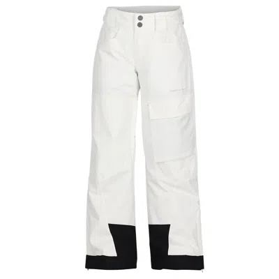 Obermeyer Teen Boys Parker Ski Pants White Xl In Multi