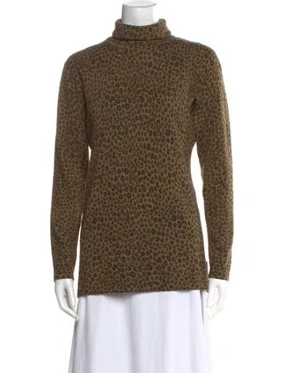 Pre-owned Obermeyer Turtleneck Sweater In Multi