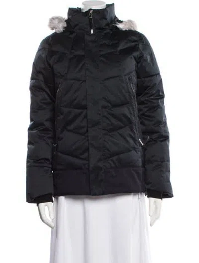 Pre-owned Obermeyer Kids' Utility Jacket In Black