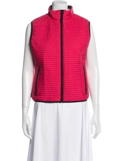 Pre-owned Obermeyer Vest In Pink