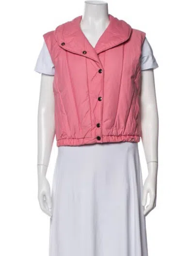 Pre-owned Obermeyer Vest In Pink