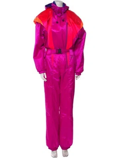 Pre-owned Obermeyer Vintage Late 1980's - Early 1990's Jumpsuit In Purple