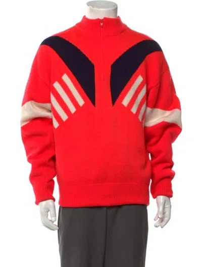Pre-owned Obermeyer Vintage Late 1980's - Early 1990's Pullover In Orange
