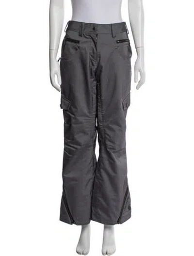 Pre-owned Obermeyer Wide Leg Pants In Blue