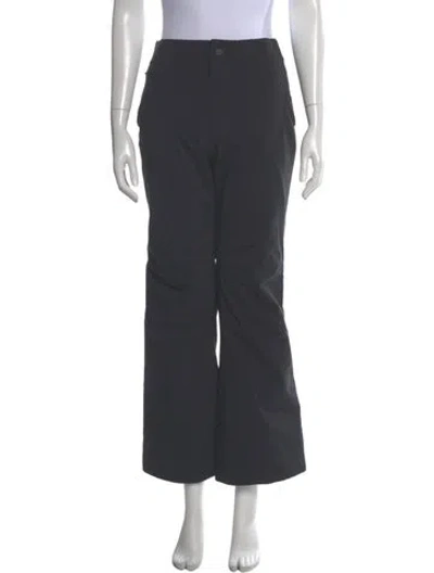 Pre-owned Obermeyer Wide Leg Pants In Gray