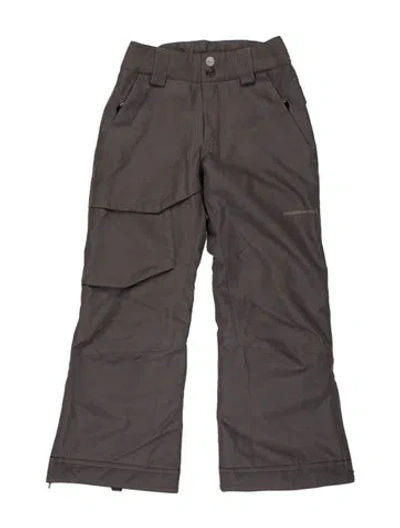 Pre-owned Obermeyer Kids' Wide Leg Pants In Grey