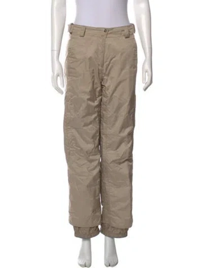 Pre-owned Obermeyer Wide Leg Pants In Neutral