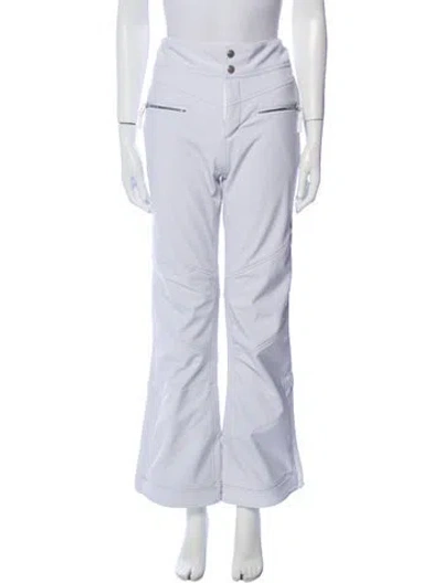 Pre-owned Obermeyer Wide Leg Pants In White