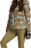 Obermeyer Women's Tuscany Winter Jacket In Vintage Camo In Multi