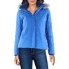 Obermeyer Womens Faux Fur Recycled Polyester Anorak Jacket