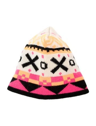 Pre-owned Obermeyer Wool Knit Hat In Neutral