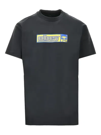 Obey 90s Icon T-shirt In Black