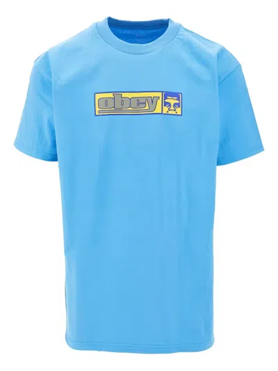 Obey 90s Icon T-shirt In Blue