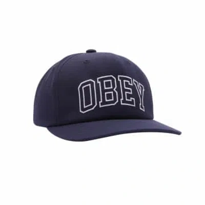 Obey Academy 6 Panel In Blue
