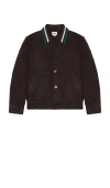 Obey Arden Blouson Jacket Java Brown In Brown