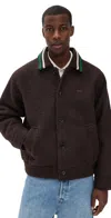 Obey Arden Blouson Jacket Java Brown In Black