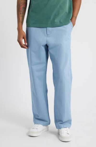 Obey Big Timer Carpenter Pants In Anthracite Faded Wash