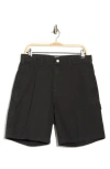 Obey Big Timer Carpenter Shorts In Black