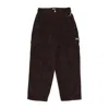Obey Bigwig Baggy Corduroy Cargo Pant Java Brown Men's Long Trousers In Java Brown